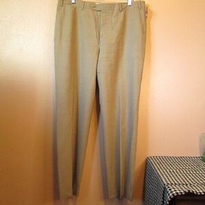 Canali Beige Wide Leg Pants